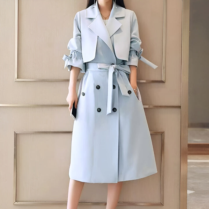 Noelle Cotton Trench Coat