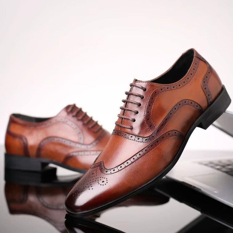 Montiello Genuine Leather Shoes