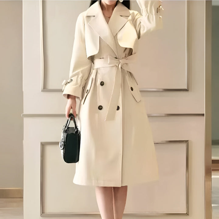 Noelle Cotton Trench Coat